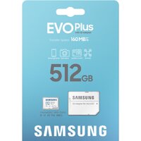 Карта памяти Samsung EVO Plus 2024 microSDXC 512GB (с адаптером) - Превью изображения №6 — Интернет-магазин Time-Shop