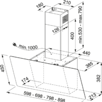 Кухонная вытяжка Franke Evo Plus FPJ 925 V WH/SS 330.0528.020 - Превью изображения №2 — Интернет-магазин Time-Shop