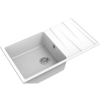 Кухонная мойка GranFest GF-LV-860L (иней) - Превью изображения №1 — Интернет-магазин Time-Shop