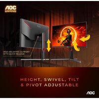 Игровой монитор AOC Gaming Q27G3XMN - Превью изображения №6 — Интернет-магазин Time-Shop