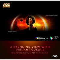 Игровой монитор AOC Gaming Q27G3XMN - Превью изображения №5 — Интернет-магазин Time-Shop