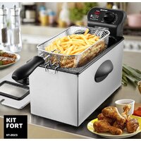 Фритюрница Kitfort KT-2023 - Превью изображения №7 — Интернет-магазин Time-Shop