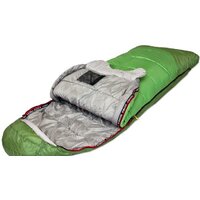 Спальный мешок AlexikA Forester (зеленый, левая молния) - Превью изображения №4 — Интернет-магазин Time-Shop