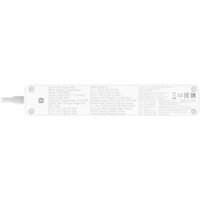 Удлинитель Xiaomi Mi Power Strip 20W 2C1A XMCXB01EU (USB Type-A + 2 USB Type-C, белый, международная версия) - Превью изображения №3 — Интернет-магазин Time-Shop