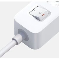 Удлинитель Xiaomi Mi Power Strip 20W 2C1A XMCXB01EU (USB Type-A + 2 USB Type-C, белый, международная версия) - Превью изображения №6 — Интернет-магазин Time-Shop