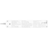 Удлинитель Xiaomi Mi Power Strip 20W 2C1A XMCXB01EU (USB Type-A + 2 USB Type-C, белый, международная версия) - Превью изображения №9 — Интернет-магазин Time-Shop