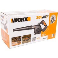 Ручная воздуходувка Worx WX094.9 (без АКБ) - Превью изображения №3 — Интернет-магазин Time-Shop