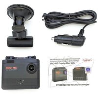 Видеорегистратор-радар детектор-GPS информатор (3в1) Sho-Me Combo Mini WiFi - Превью изображения №9 — Интернет-магазин Time-Shop