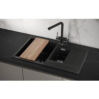 Кухонная мойка Granula ES-7808 (турмалин) - Превью изображения №4 — Интернет-магазин Time-Shop