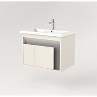  Дабер Тумба под умывальник 016 Cersanit Como 70 Т16.7C.0.19_light (с подсветкой, бежевый/серый) - Превью изображения №2 — Интернет-магазин Time-Shop