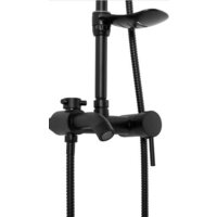 Душевая система  Rea Luis REA-P7005 (черный) - Превью изображения №7 — Интернет-магазин Time-Shop