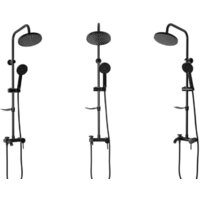 Душевая система  Rea Luis REA-P7005 (черный) - Превью изображения №3 — Интернет-магазин Time-Shop