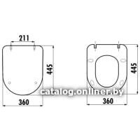 Сиденье для унитаза Creavit Free KC0903.02.0000E - Превью изображения №2 — Интернет-магазин Time-Shop