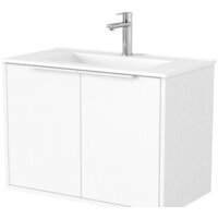 Дабер Тумба под умывальник 018 WeltWasser Deilbach 7517-70 Т18.7W.0.5Б (белый древесный/ручка белая)