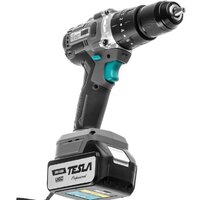 Дрель-шуруповерт Tesla TCD18HD 840374 (с 2-мя АКБ, кейс) - Превью изображения №4 — Интернет-магазин Time-Shop