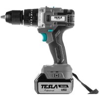 Дрель-шуруповерт Tesla TCD18HD 840374 (с 2-мя АКБ, кейс) - Превью изображения №2 — Интернет-магазин Time-Shop