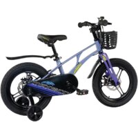 Детский велосипед Maxiscoo Air Pro 18 2024 (синий карбон) - Превью изображения №4 — Интернет-магазин Time-Shop