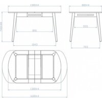 Кухонный стол Мебель-класс Эней (белый/Р43) - Превью изображения №2 — Интернет-магазин Time-Shop