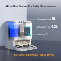 Робот-пылесос Ezviz RS20 Pro (белый) - Превью изображения №2 — Интернет-магазин Time-Shop