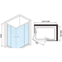 Душевой уголок WeltWasser WW200 200QS22-12090 - Превью изображения №6 — Интернет-магазин Time-Shop