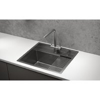 Кухонная мойка Granula KS-6051 (сатин) - Превью изображения №3 — Интернет-магазин Time-Shop