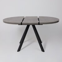 Кухонный стол Мамадома Rondo M-100 раздвижной 100-135 (дымчатая керамика/черный) - Превью изображения №27 — Интернет-магазин Time-Shop