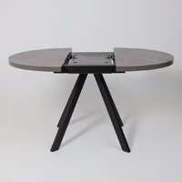 Кухонный стол Мамадома Rondo M-100 раздвижной 100-135 (дымчатая керамика/черный) - Превью изображения №25 — Интернет-магазин Time-Shop