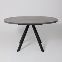 Кухонный стол Мамадома Rondo M-100 раздвижной 100-135 (дымчатая керамика/черный) - Превью изображения №28 — Интернет-магазин Time-Shop