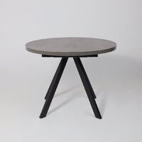 Кухонный стол Мамадома Rondo M-100 раздвижной 100-135 (дымчатая керамика/черный) - Превью изображения №24 — Интернет-магазин Time-Shop