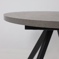 Кухонный стол Мамадома Rondo M-100 раздвижной 100-135 (дымчатая керамика/черный) - Превью изображения №18 — Интернет-магазин Time-Shop