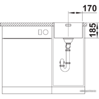 Кухонная мойка Blanco Solis 340-IF 526116 (полированная) - Превью изображения №4 — Интернет-магазин Time-Shop