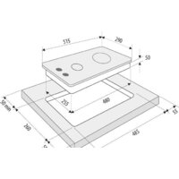 Варочная панель Krona Calore 30 WH - Превью изображения №2 — Интернет-магазин Time-Shop