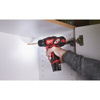 Дрель-шуруповерт Milwaukee M12 BDD-202C 4933441915 (с 2-мя АКБ, кейс) - Превью изображения №4 — Интернет-магазин Time-Shop