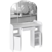 Туалетный столик с зеркалом Трия София Т2 (белый) - Превью изображения №2 — Интернет-магазин Time-Shop