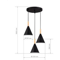 Подвесная люстра Evoluce SLE1255-423-03 - Превью изображения №5 — Интернет-магазин Time-Shop