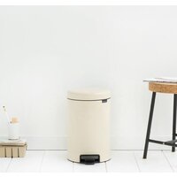 Мусорное ведро Brabantia Pedal Bin NewIcon 12 л (миндальный) - Превью изображения №4 — Интернет-магазин Time-Shop