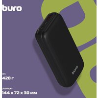 Внешний аккумулятор Buro BP20A 20000mAh (черный) - Превью изображения №4 — Интернет-магазин Time-Shop