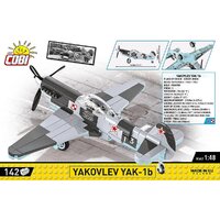 Конструктор Cobi Historical Collection WWII Yakovlev Yak - 1B - Превью изображения №5 — Интернет-магазин Time-Shop