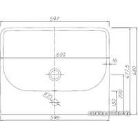 Умывальник Kolo Traffic L91161000 - Превью изображения №2 — Интернет-магазин Time-Shop