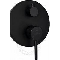 Душевая система  Filarete Roun FL1020 (черный матовый) - Превью изображения №4 — Интернет-магазин Time-Shop