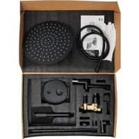 Душевая система  Filarete Roun FL1020 (черный матовый) - Превью изображения №16 — Интернет-магазин Time-Shop