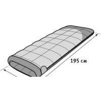 Спальный мешок AlexikA Siberia (правая молния, зеленый) - Превью изображения №3 — Интернет-магазин Time-Shop