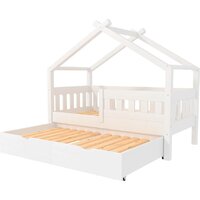 Кровать-тахта ФанДОК 80x160 Ф-141.22 (белый/с ложе) - Превью изображения №6 — Интернет-магазин Time-Shop