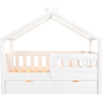 Кровать-тахта ФанДОК 80x160 Ф-141.22 (белый/с ложе) - Превью изображения №3 — Интернет-магазин Time-Shop