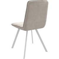 Стул Мамадома Rom D (b03 Cream Lux/белый) - Превью изображения №2 — Интернет-магазин Time-Shop