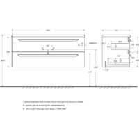  Cezares Тумба под умывальник ECO-CER-N-1200-2C-SO-NCS-P - Превью изображения №8 — Интернет-магазин Time-Shop