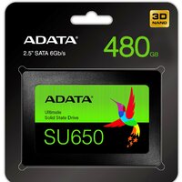 SSD ADATA Ultimate SU650 480GB ASU650SS-480GT-R - Превью изображения №5 — Интернет-магазин Time-Shop