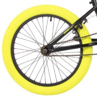Велосипед Novatrack Wolf 2024 20BMX.WOLF.BK4 (черный) - Превью изображения №5 — Интернет-магазин Time-Shop