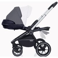 Универсальная коляска Rant MOWbaby Zoom PU (2 в 1, silver black) - Превью изображения №8 — Интернет-магазин Time-Shop