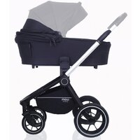 Универсальная коляска Rant MOWbaby Zoom PU (2 в 1, silver black) - Превью изображения №10 — Интернет-магазин Time-Shop